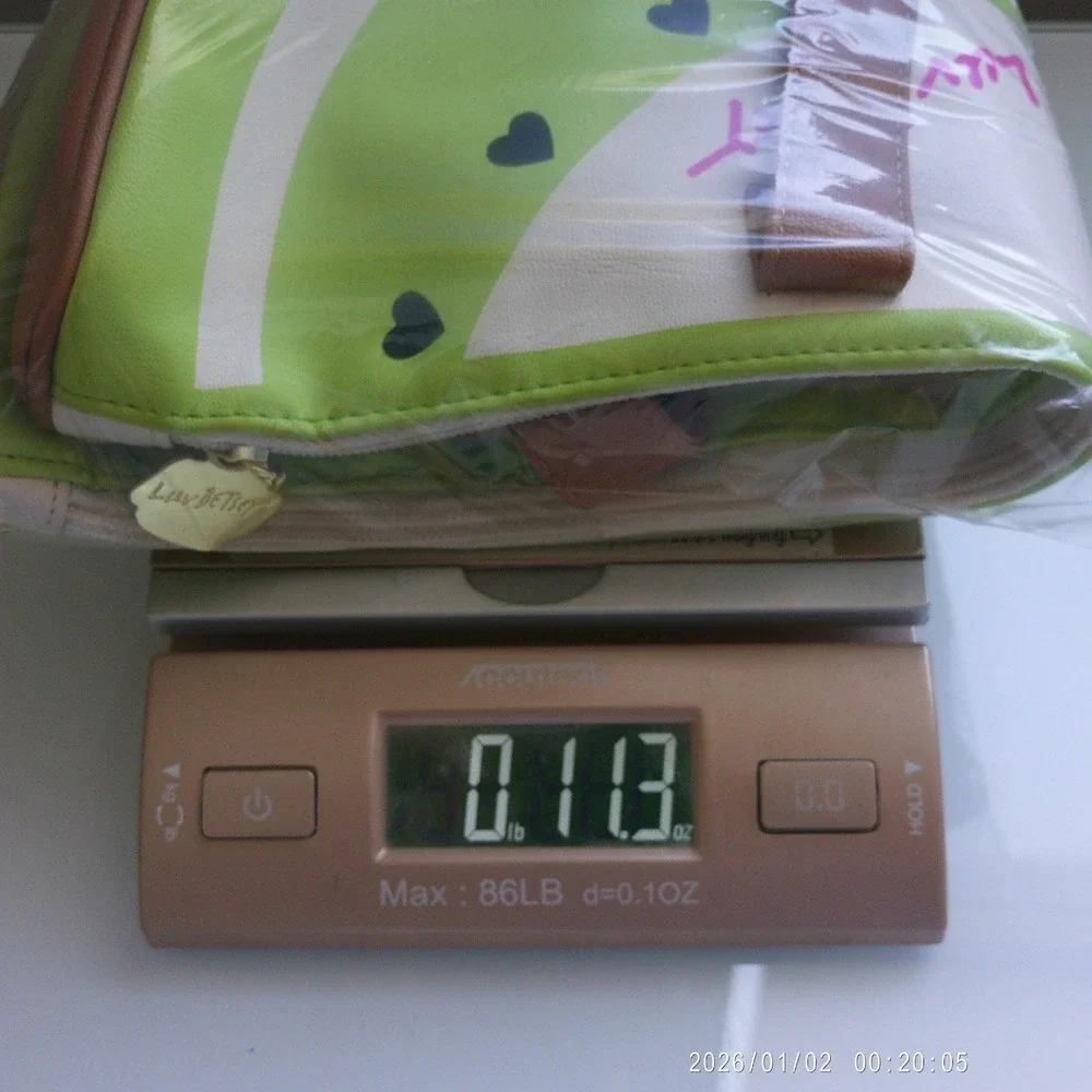 Luv Betsey Faux Leather Quirky Fruit Kiwi Heart Tote Bag Large Green